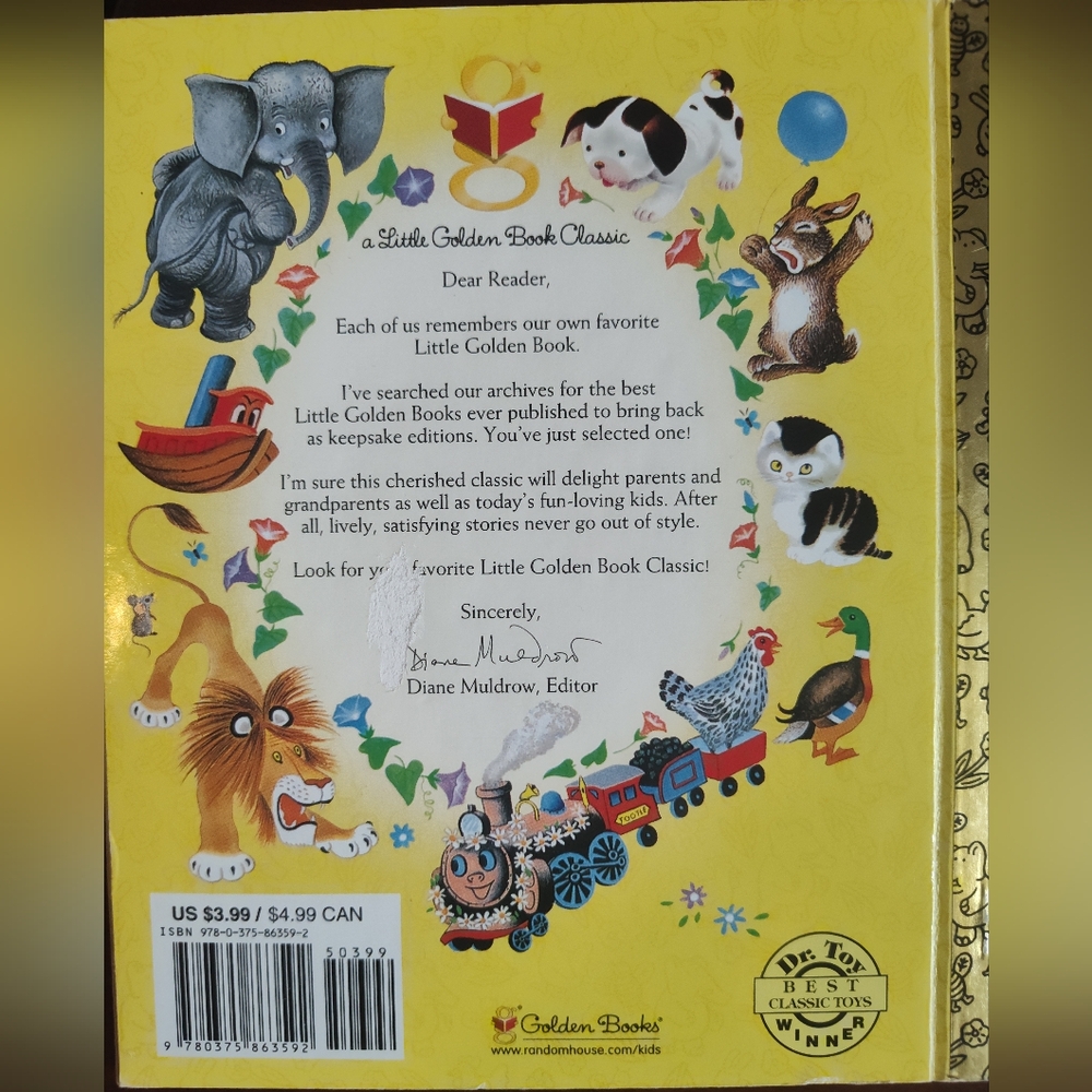Bundle Of 3 Little Golden Books, Three Bears, Poky Little Puppy, Christmas - Picture 3 of 7